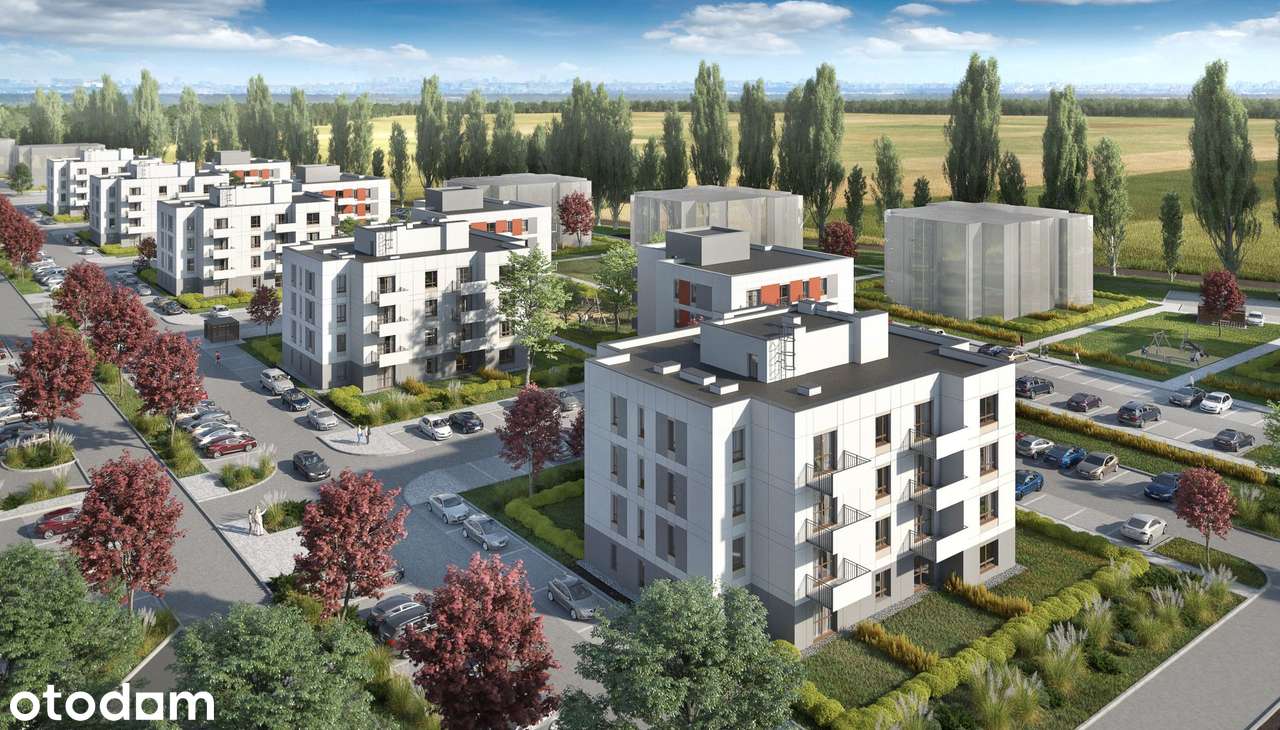 2-pokojowe mieszkanie 46m2 + balkon Bez Prowizji