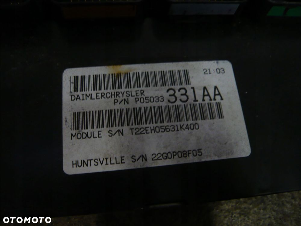 komputer sterownik silnika p05033331aa chrysler cruiser - 2