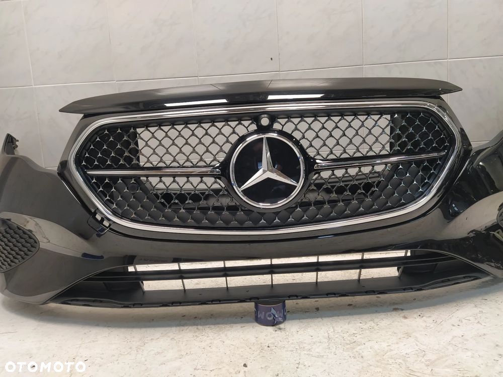 MERCEDES W214 E KLASA 2023- ZDERZAK PRZÓD PRZEDNI GRILL ZANCZEK GWIAZDA 6XPDC KRATKI ORYGINAŁ - 5