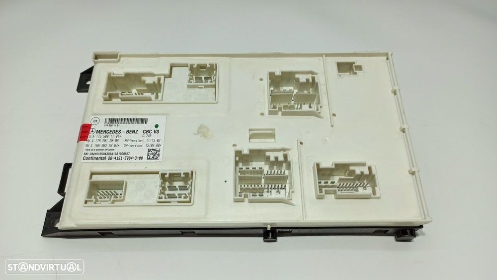 MÓDULO ELETRÓNICO MERCEDES CLASE B (W246) B 180 CDI BE (246.200) - 1