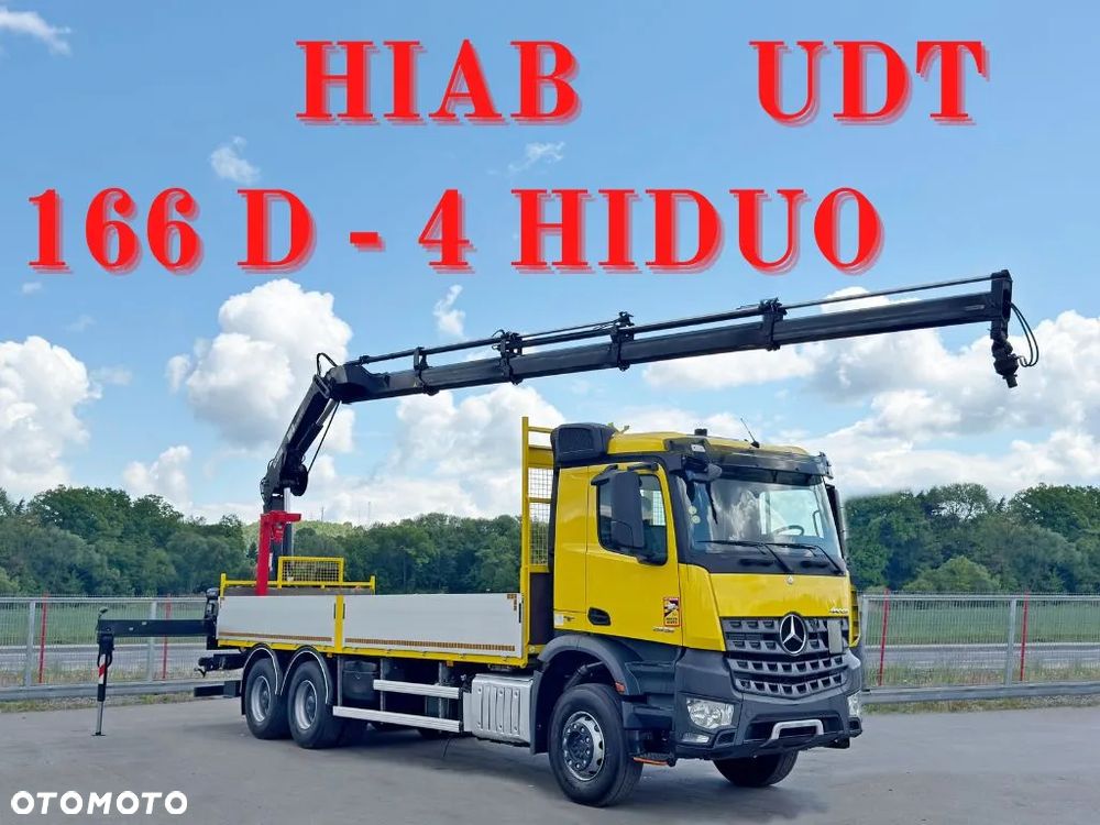 Mercedes-Benz AROCS 2636 * HIAB 166 D - 4 HIDUO + PILOT /6x4 - 1