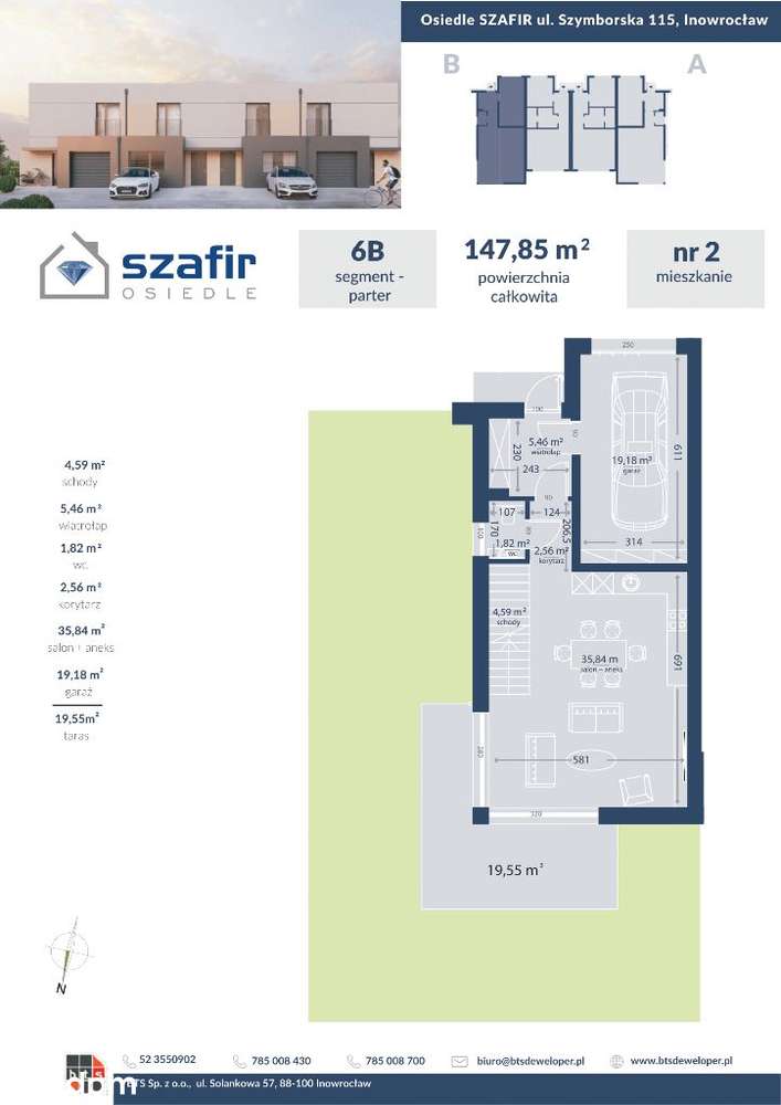 Osiedle Szafir, mieszkanie nr 6B/2 - Pełny obrazek: 3/11