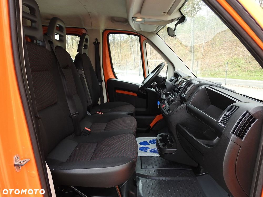 Peugeot BOXER SKRZYNIA PLANDEKA PODWÓJNA KABINA DOKA 7 MIEJSC KLIMATYZACJA PNEUMATYKA  140KM - 34