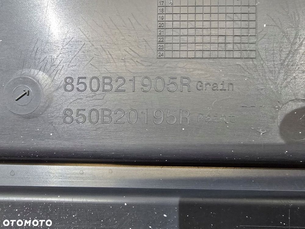 spojler dokładka zderzaka tył renault clio iv lift hb 850b21905r - 7