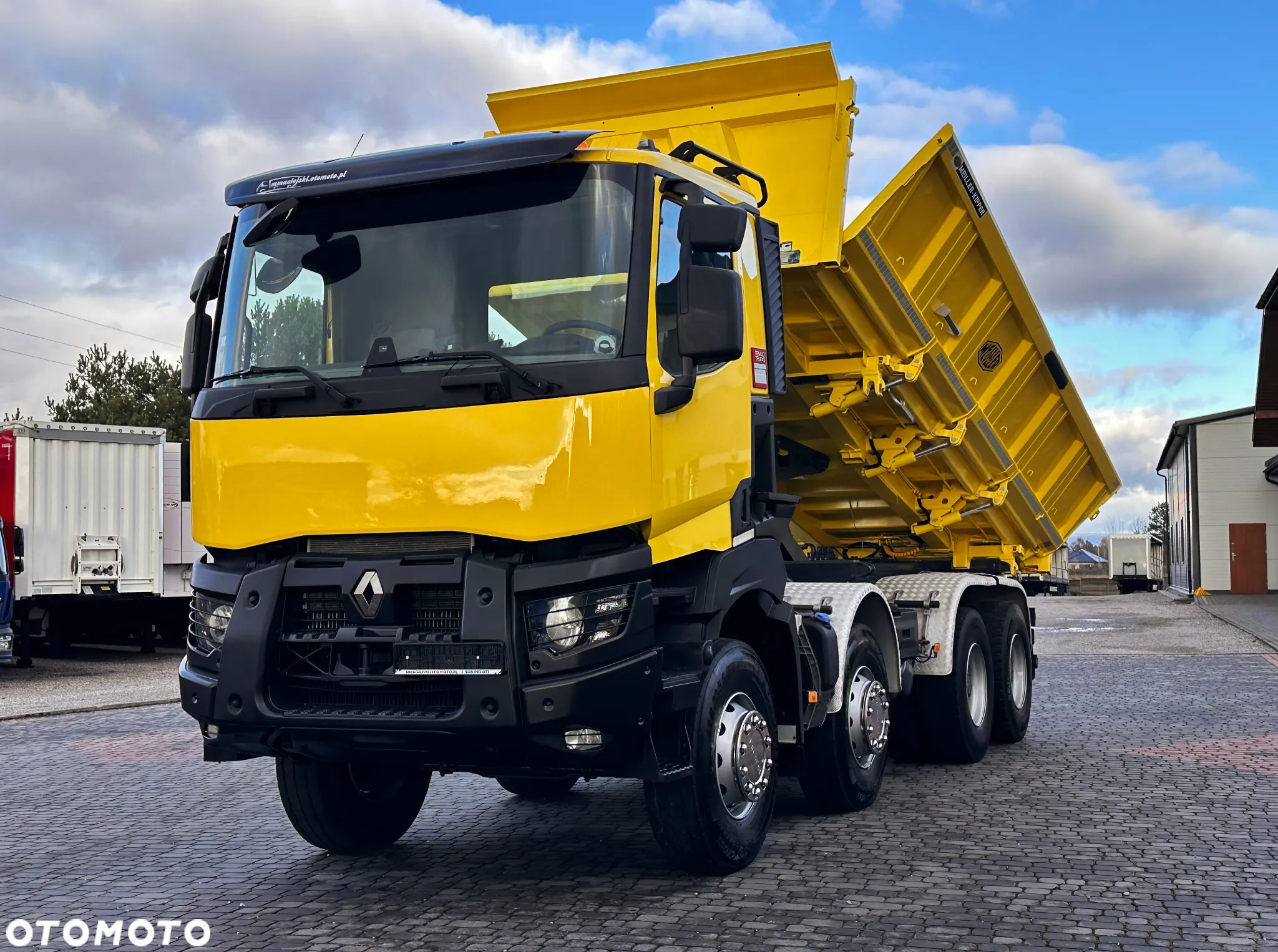 Renault K 460 PROTECT 8X4 WYWROTKA MEILLER BORDMATIC - 17