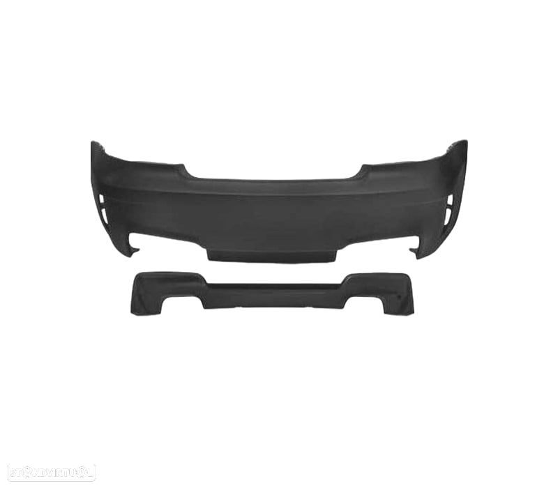 PARA-CHOQUES TRASEIRO BMW E82 E88 07-13 LOOK 1M - 2