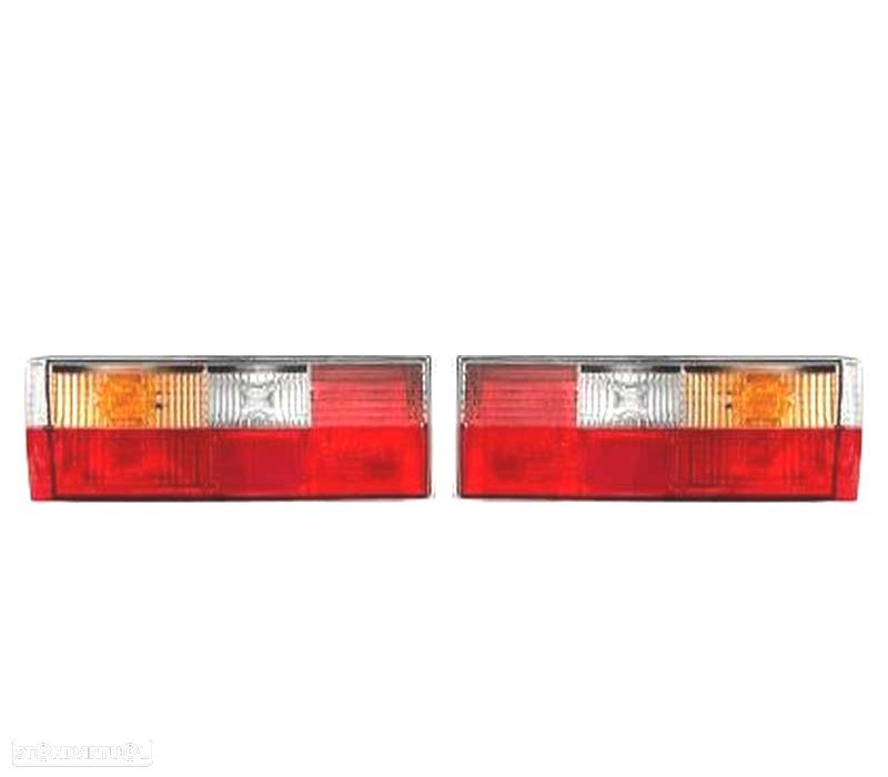 FAROLINS VOLKSWAGEN VW GOLF 1 74-83 VERMELHO CROMADO - 1