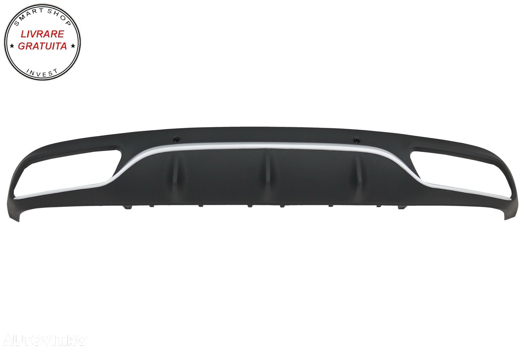 Difuzor Bara Spate Mercedes C-Class C205 A205 Coupe Cabriolet (2014-2019) C63 Desi- livrare gratuita - 1