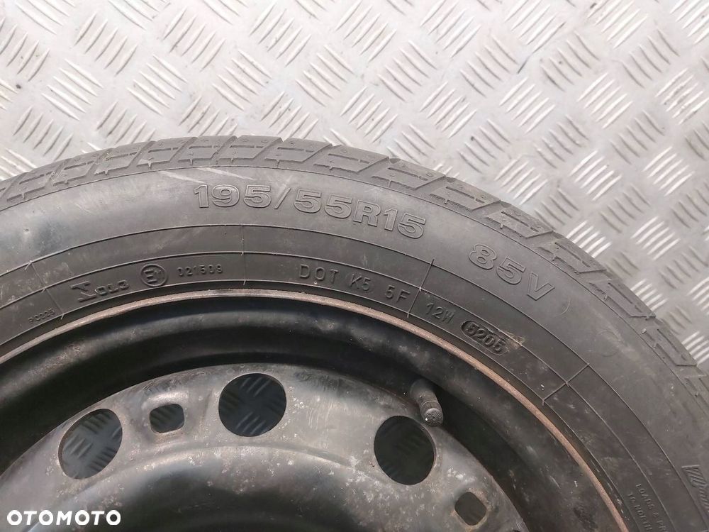 KOŁO ZAPAS VW POLO IV LIFT 6Q0601027G 5X100 6J ET43 FI57,1 195/55R15 - 2