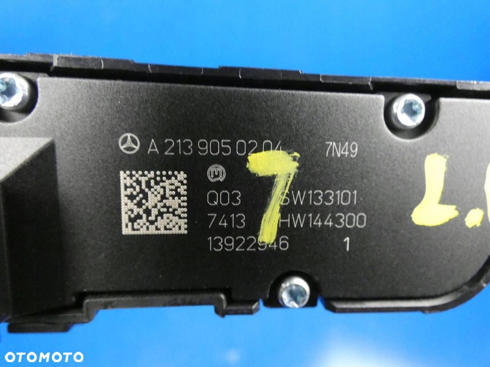 MERCEDES E KLASA W213 PANEL PRZYCISK GRZANIA FOTELA LEWY PRZÓD - 3