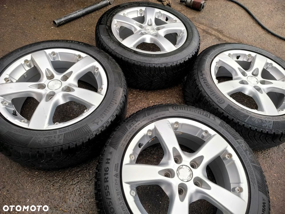 5x114,3 5x114 Felgi Aluminiowe Alufelgi 16 Koła Zimowe Zima MAZDA KIA HONDA HYUNDAI MITSUBISHI RENAULT NISSAN DACIA TOYOTA SUZUKI 6mm Legnica ALU-RAD 205/55 - 4