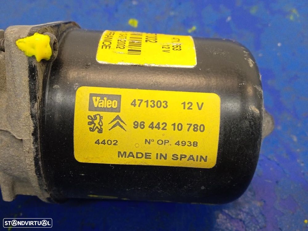 MOTOR LIMPA-VIDROS FRONTAL CITROEN BERLINGO / BERLINGO FIRST LIMUSINA 1997 -9644... - 3