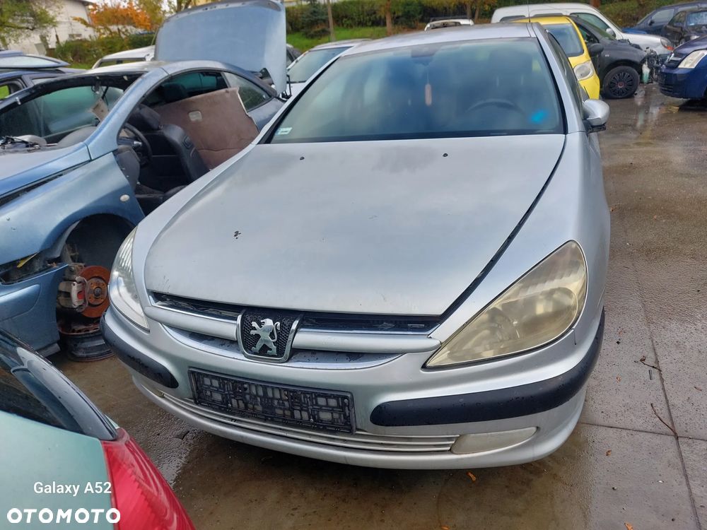 Zderzak PEUGEOT 607 2,2D 04R. maska,lampy,drzwi,klapa..... - 1