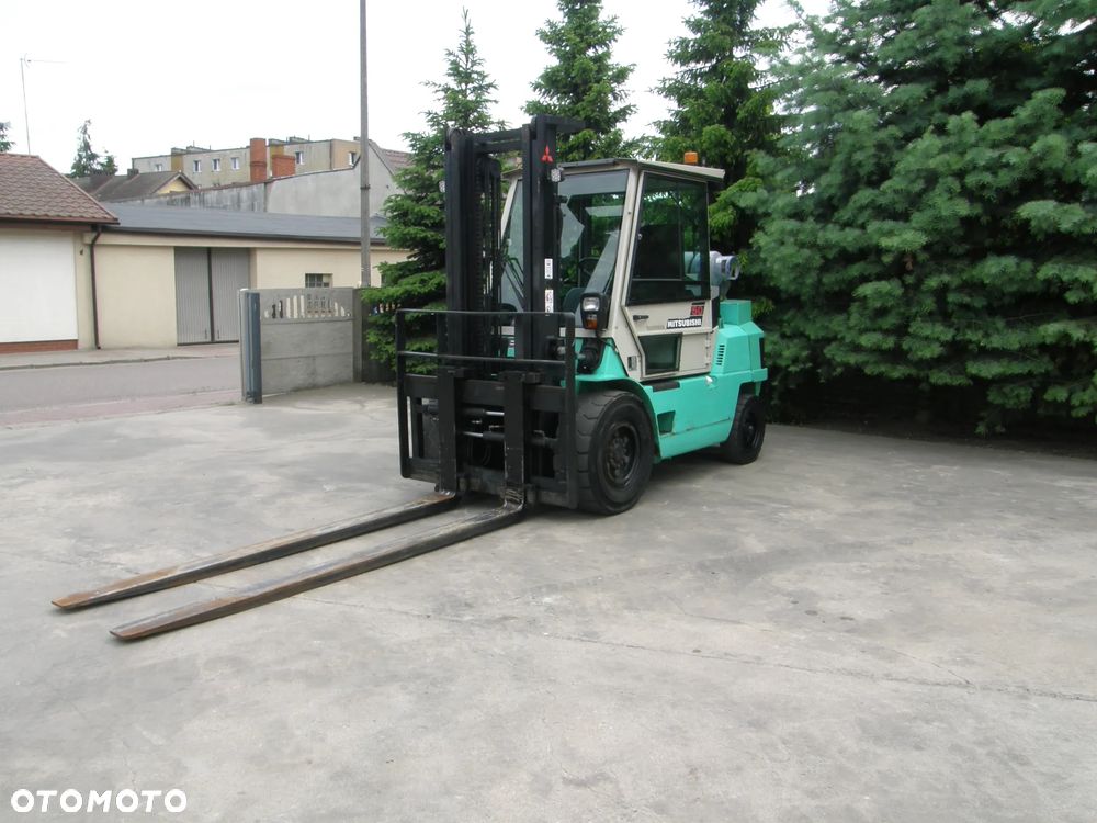 Mitsubishi FG50 widły 2,60m przesuw pozycjoner - 3