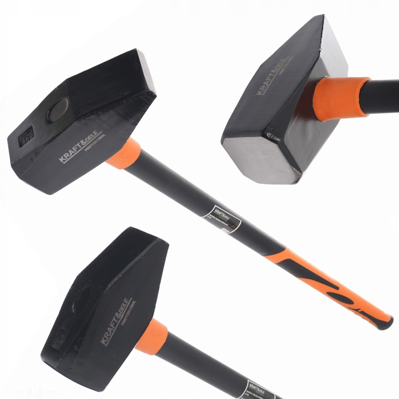 KRAFTDELE MŁOT MŁOTEK ŚLUSARSKI FIBERGLASS WŁÓKNO SZKLANE 10KG 90cm KD256 - 1