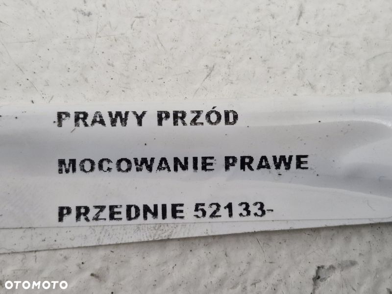 LEXUS LS460 LS600 4 IV ŚLIZG UCHWYT ZDERZAKA PRAWY PRZÓD MOCOWANIE PRAWE PRZEDNIE 52133-50050 5213350050 - 9
