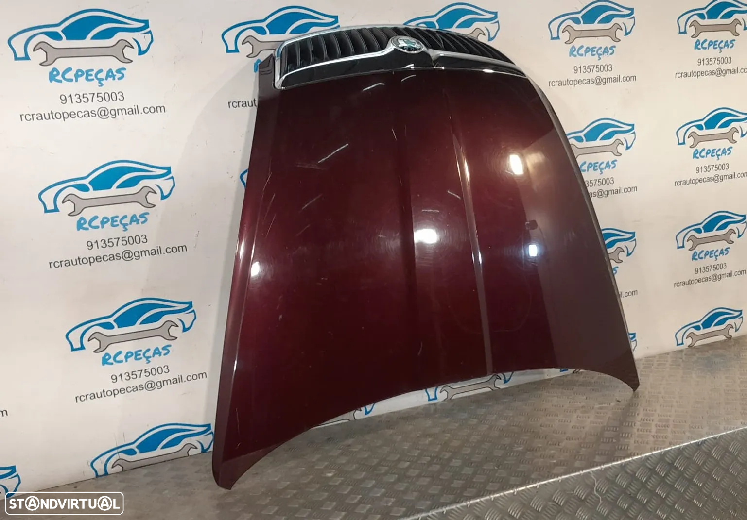 FRENTE COMPLETA SKODA OCTAVIA II 2 MK2 FACELIFT 1Z3 CAPOT PARACHOQUES GUARDA-LAMAS OTICAS RADIADOR VENTILADOR FRENTE FIBRA REFORÇO - 11