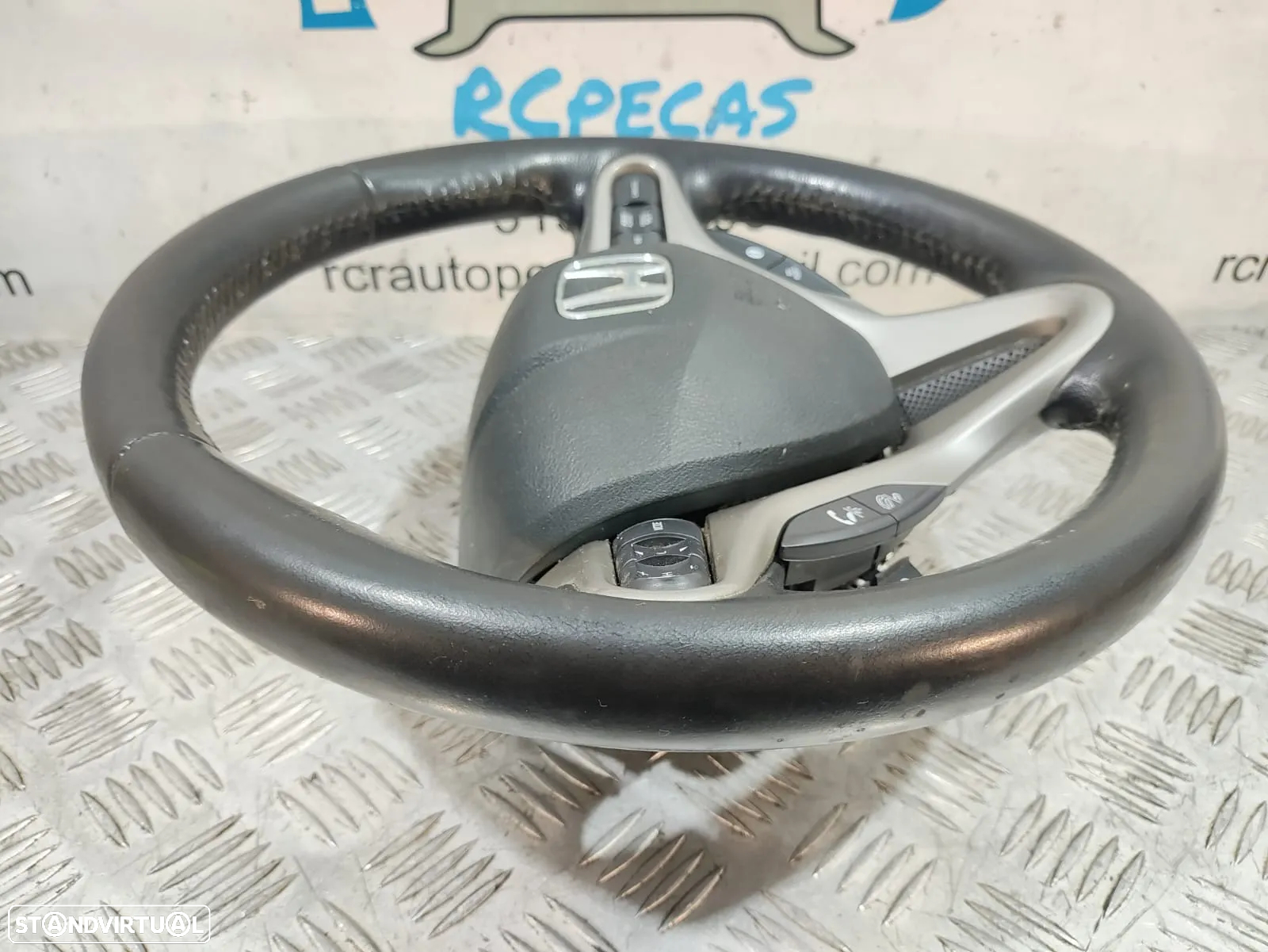 Volante + Airbag Honda Civic VIII 8 MK8 FN FK FK3 Pele - 7
