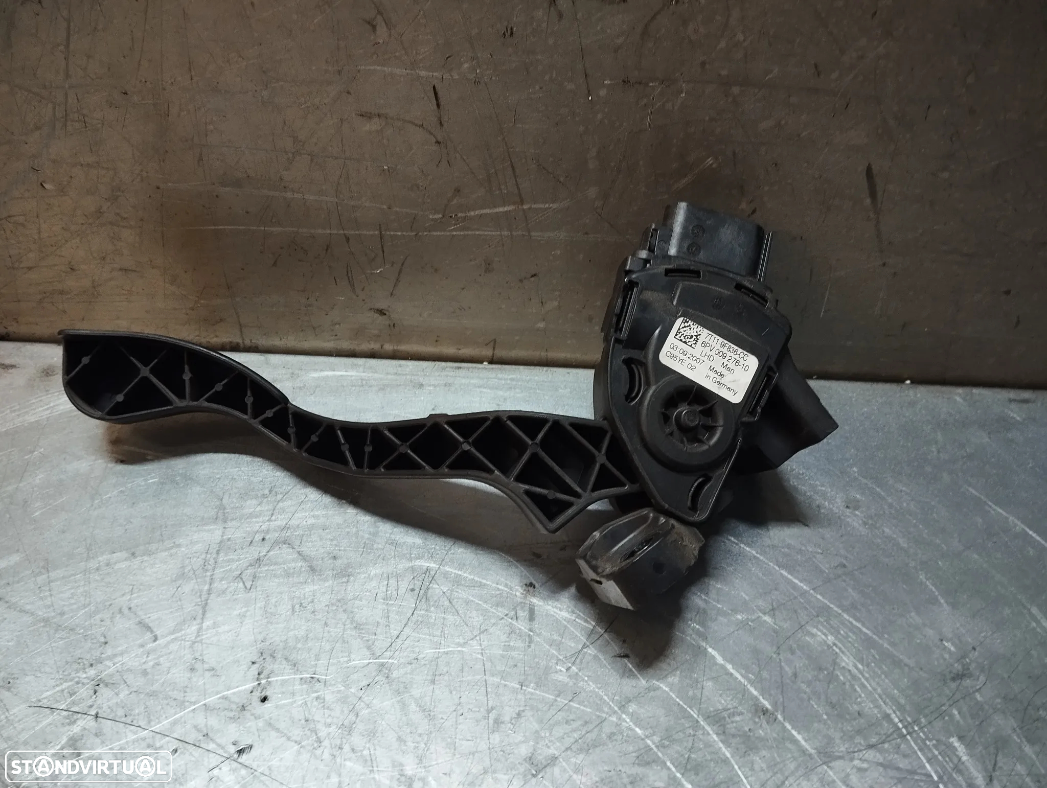 PEDAL ACELERADOR / POTENCIOMETRO FORD TRANSIT CONNECT 1.8TDCI 7T11-9F836-CC - 2