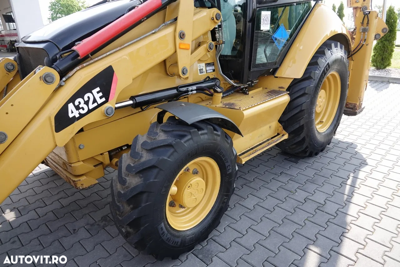 Cat 432E / BULDOEXCAVATOR / 2012 / AER CONDITIONAT / SET DE GALETE - 16