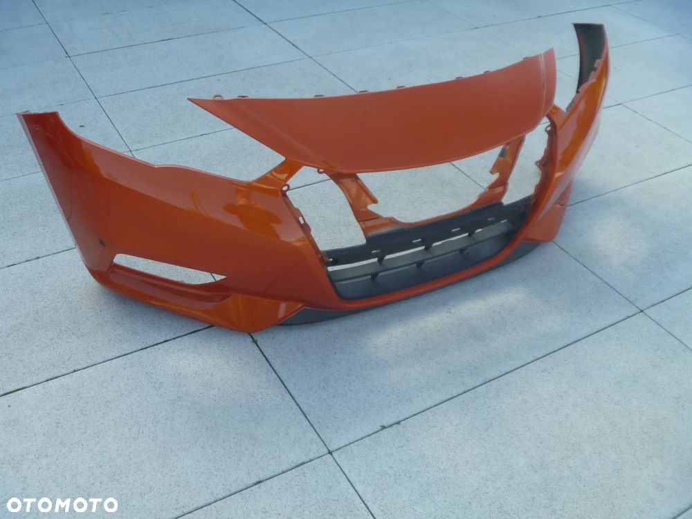 NISSAN MICRA K14 LIFT ZDERZAK PRZEDNI ORYGINAŁ ŁADNY - 10