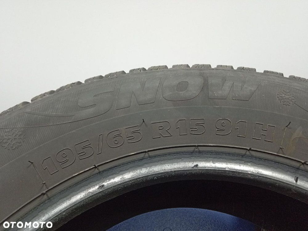 OPONY ZIMOWE KORMORAN SNOW 195/65 R15 91H 2 SZT - 4