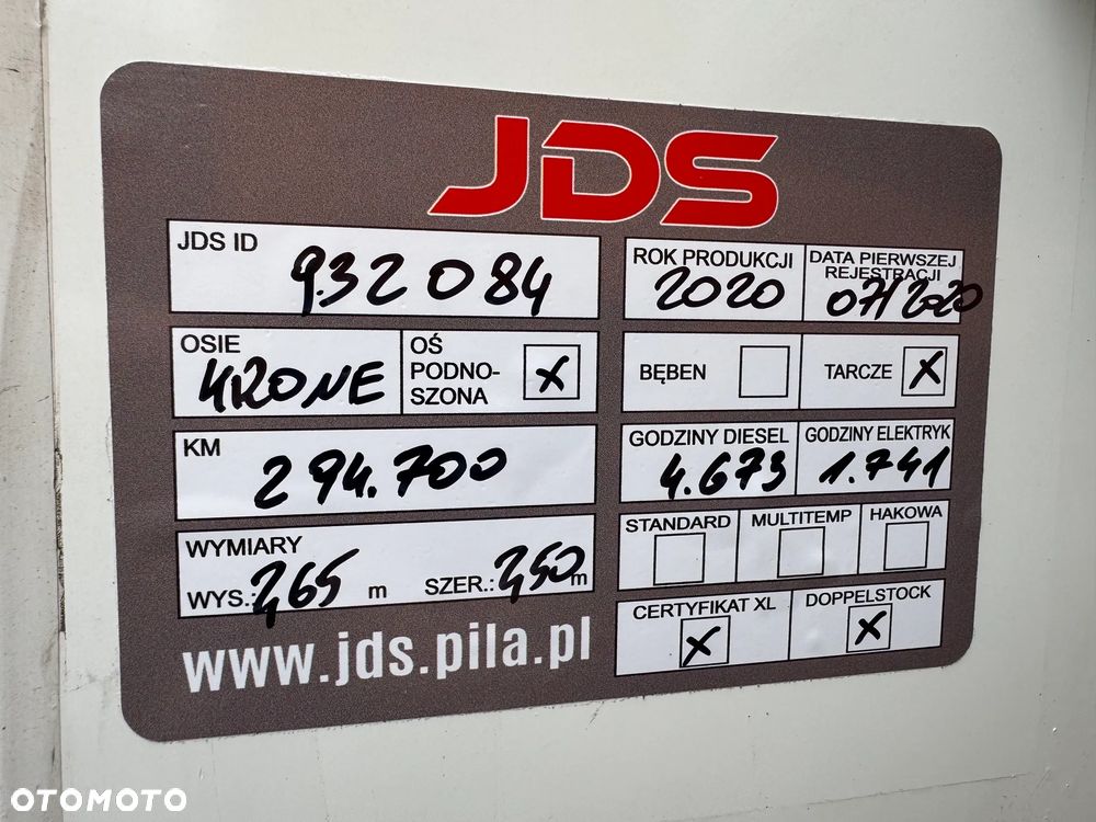 Krone Doppelstock, Thermo King SLXi 300, oś podnoszona, Nowe opony!! - 34