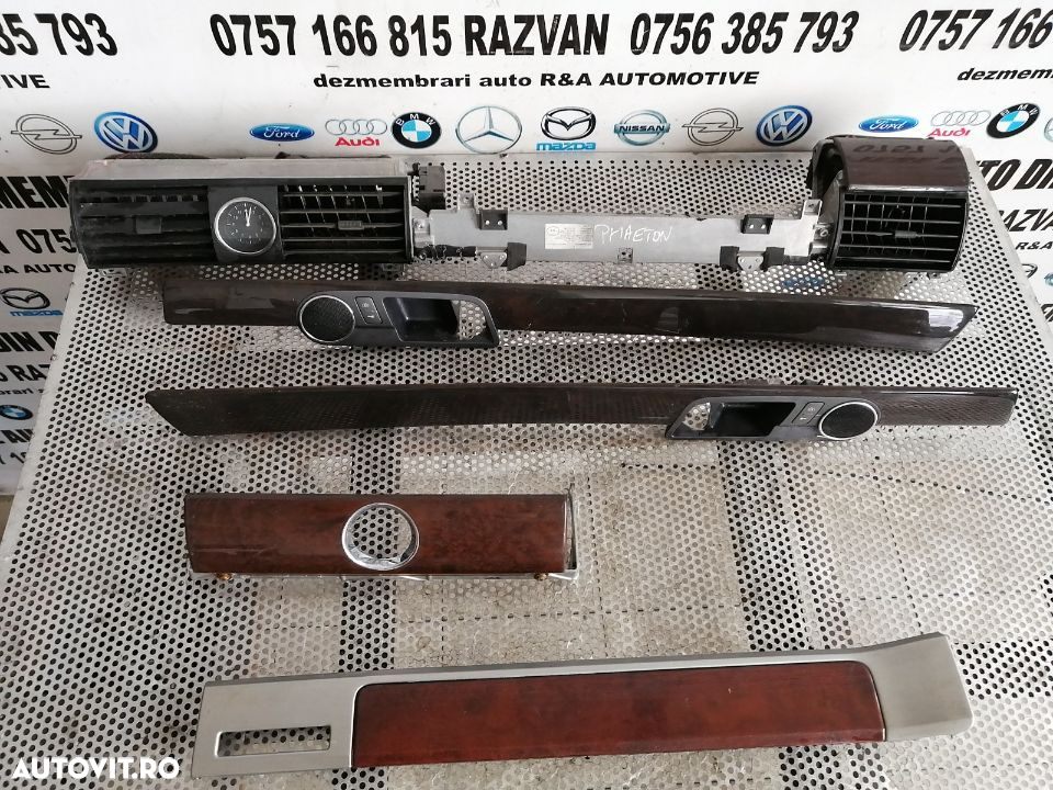Ornament Trim Bord VW Phaeton 2003 2010 Volan Stanga - 3