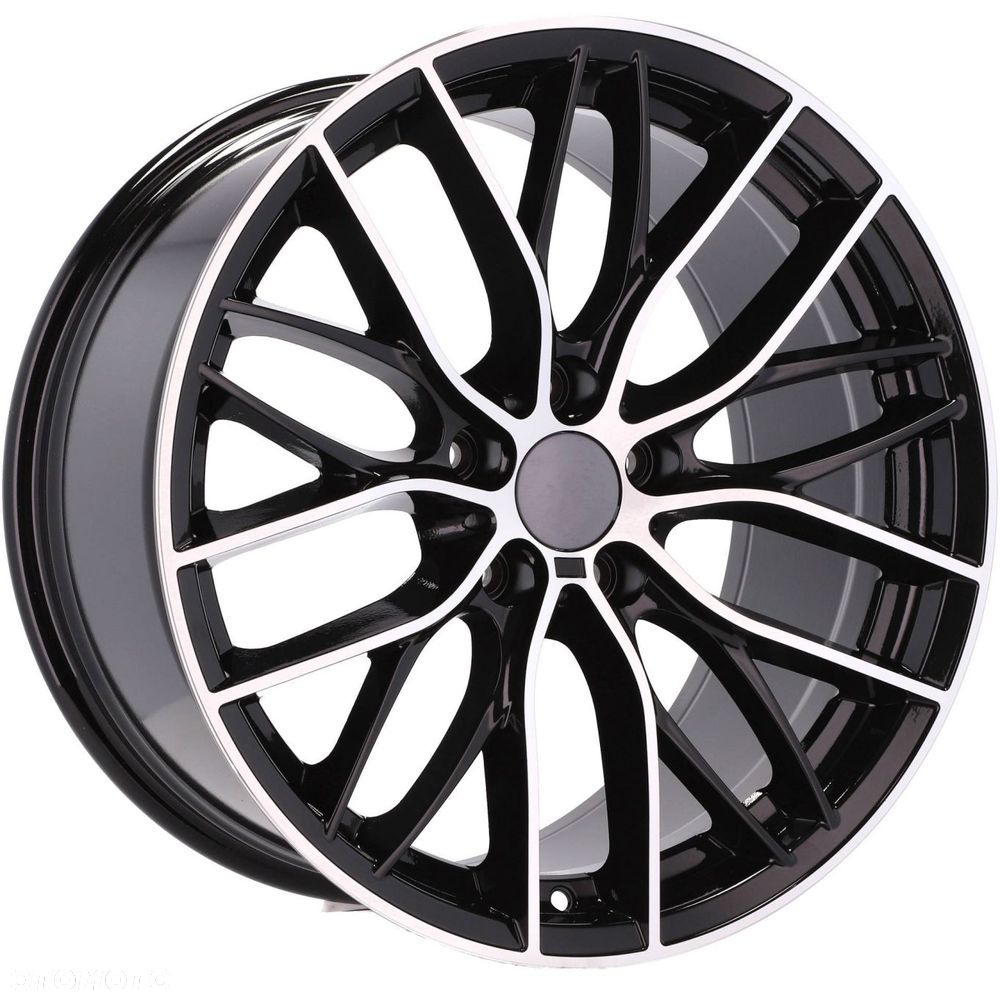 4x Felgi 17 m.in. do BMW 1 F20 2 F22 3 E90 E91 E92 F30 F31 F34 4 F32 F36 5 E60 x-D - BK796 (YH07) - 2