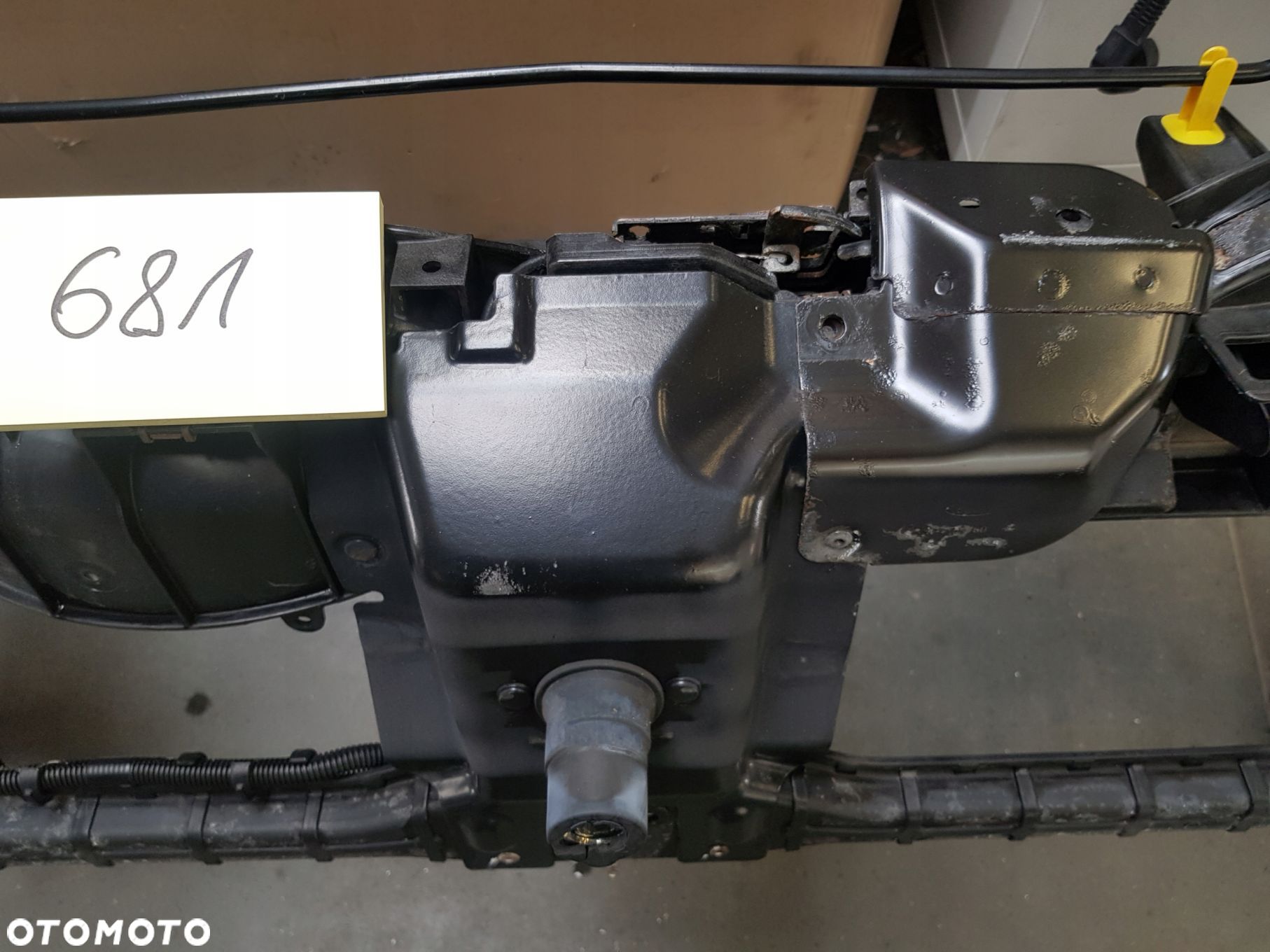BLACHA MOCOWANIE ZAMKA PASA FORD TRANSIT MK8 - 1