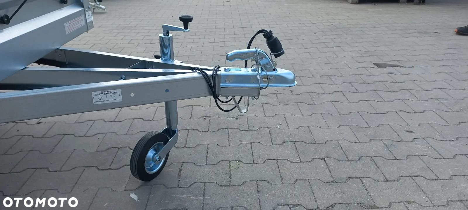 Neptun Przyczepa przyczepka lekka samochodowa 750KG, 202x114x35 cm - 11