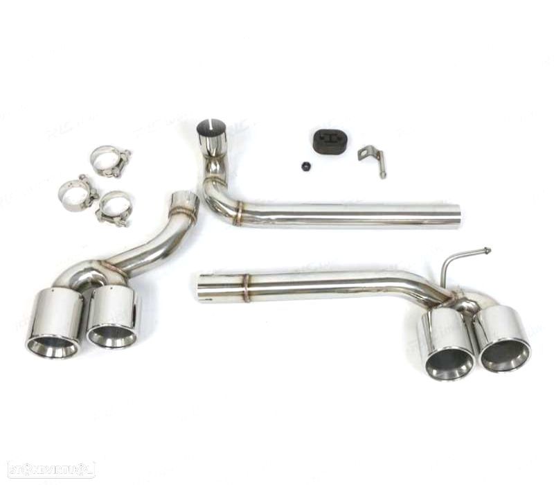 CONJUNTO DE ESCAPE COM PONTEIRAS BMW E90 E92 LOOK M3 - 1