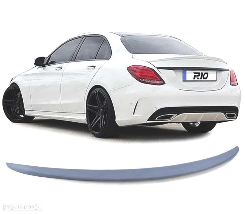 AILERON LIP SPOILER MERCEDES CLASE C W205 SEDAN 14- LOOK AMG - 1