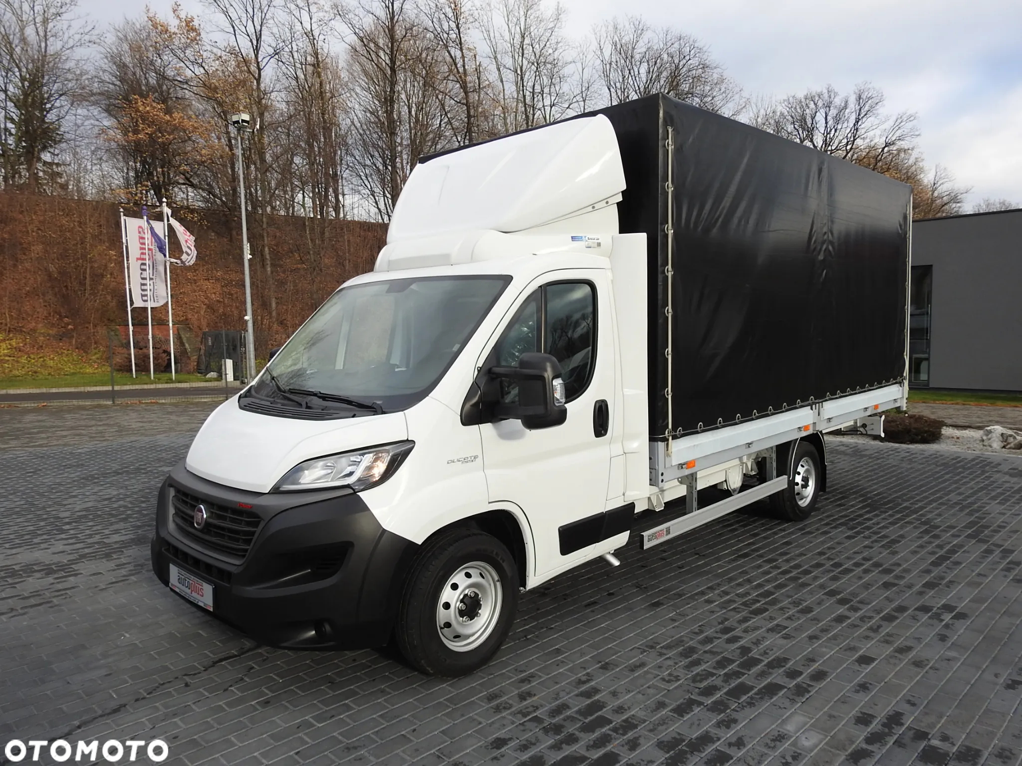 Fiat DUCATO PLANDEKA 10 PALET KLIMATYZACJA PNEUMATYKA 160KM [ T63576 ] - 7