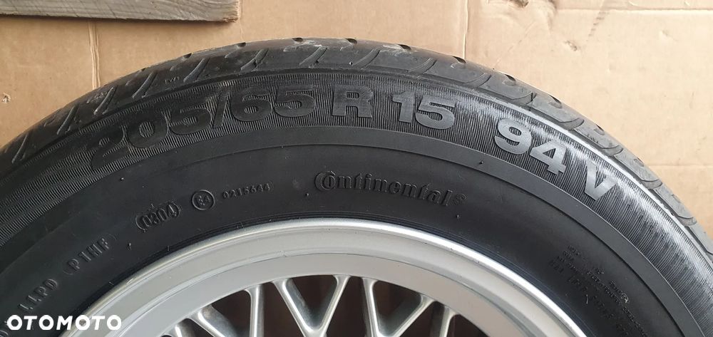 Alufelgi z oponami alusy BBS Oryginał 5x120 R15 7J ET20 205/65 R15 BMW E24 E32 E34 1179774 - 10
