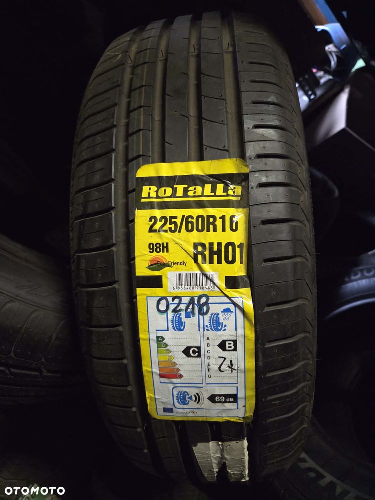 Nowa Opona LATO  Rotalla RH01 225/60 R16 98H DOT 0218 2szt - 1