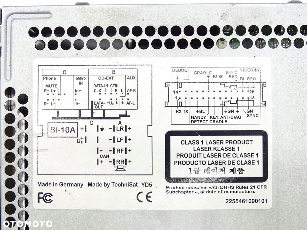 RADIO RADIOODTWARZACZ CD MP3 AUX NAWIGACJA SEAT LEON II 2 LIFT 5P0035191D - 6