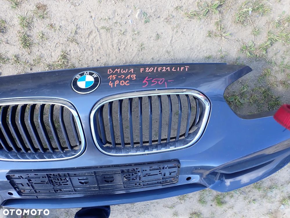BMW F20 F21 LIFT 15-19 ZDERZAK PRZÓD 4X PDC - 2