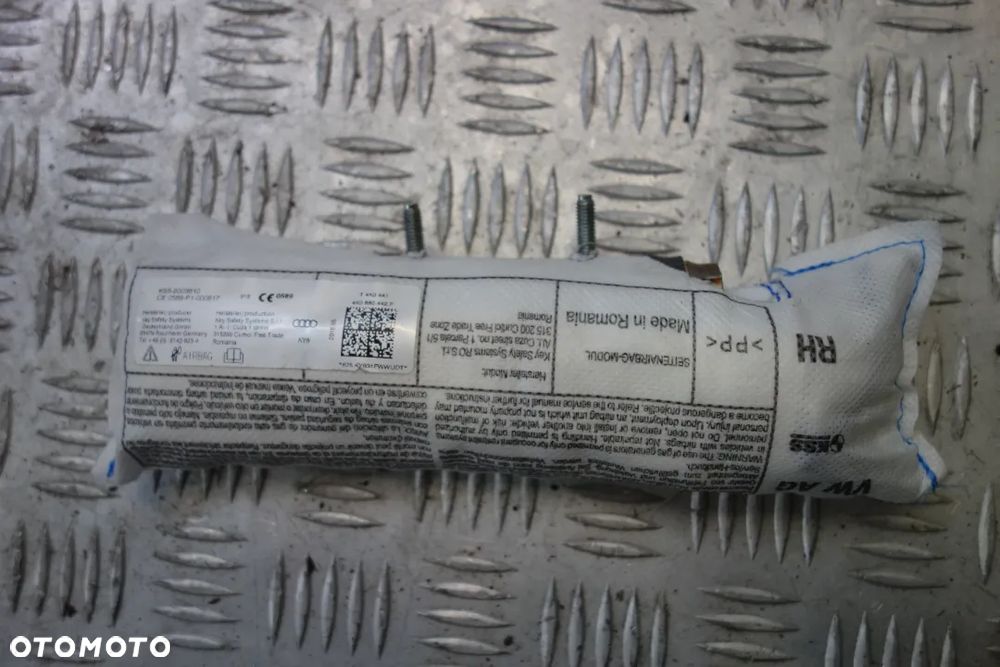 PODUSZKA FOTELA LEWA PRAWA AUDI A6 C8 4K0880441F 4K0880442F - 4