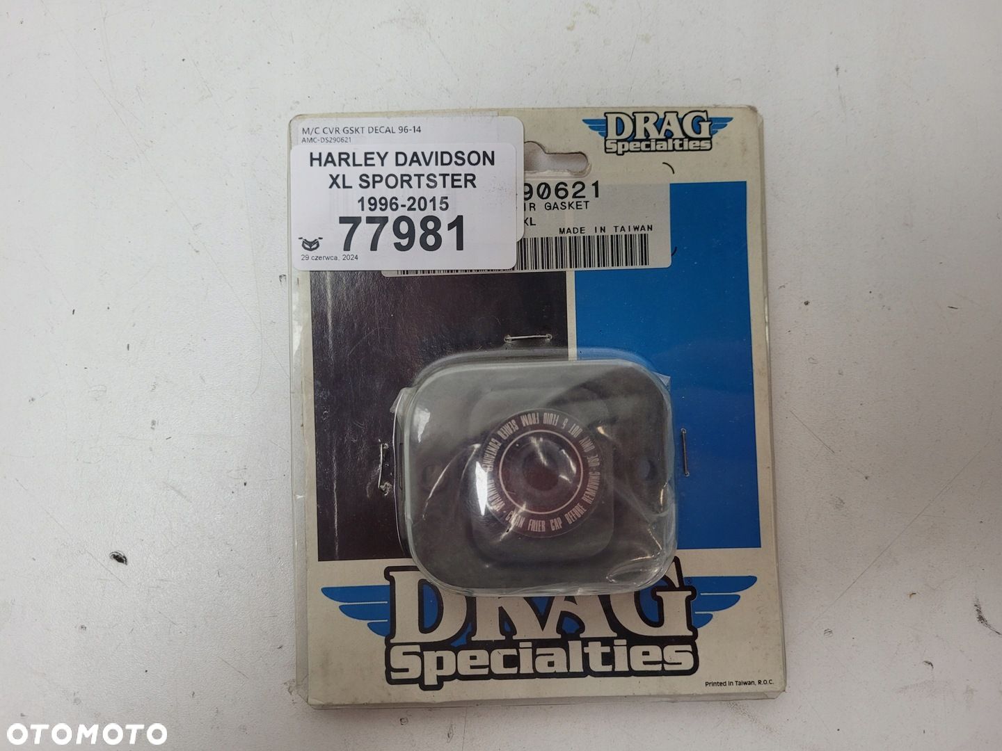 HARLEY DAVIDSON XL SPORTSTER 96-15 USZCZELKA MEMBRANA ZBIORNICZKA POMPY HAM - 1