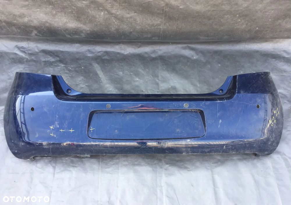 TOYOTA YARIS II 2006-2009 ZDERZAK TYLNY TYŁ - 1