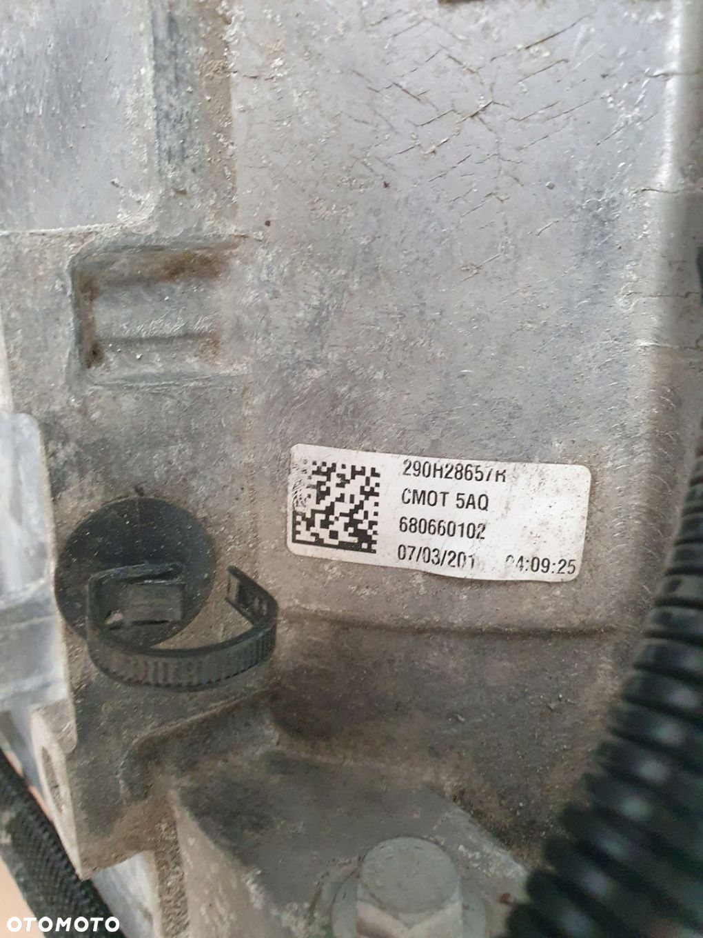SILNIK ELEKTRYCZNY ŁADOWARKA SKRZYNIA RENAULT ZOE I 18r 5AQ 601 MAQ 601 - 6