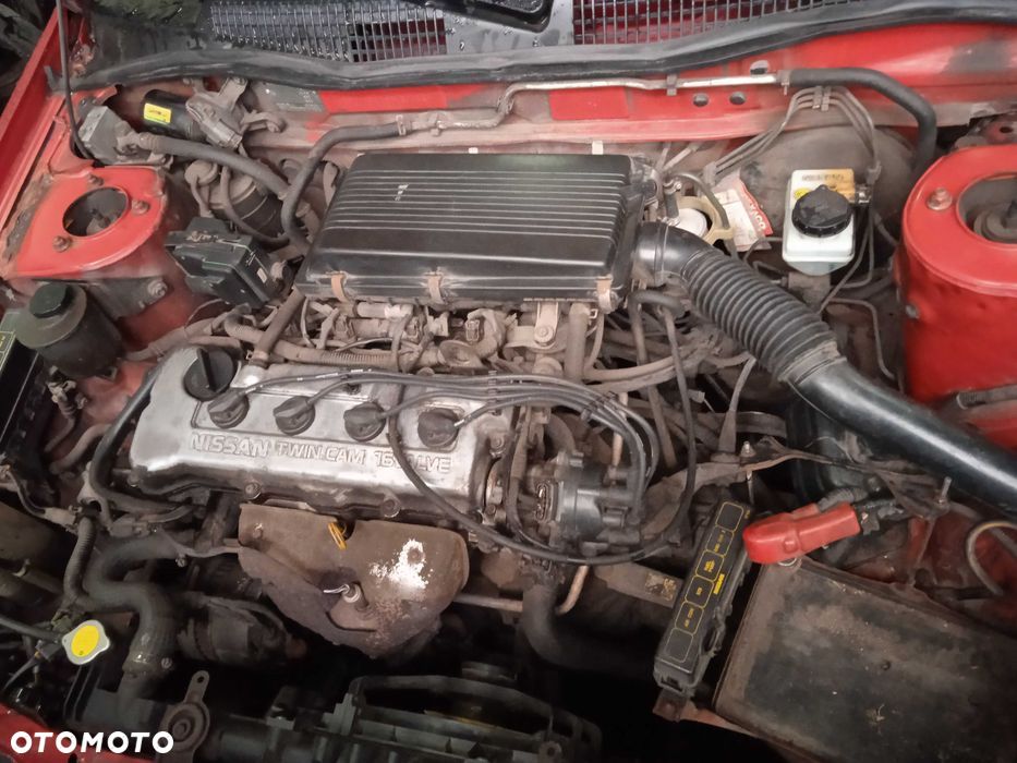 Na części Nissan Primera P10 1.6  AH3G GA16 Silnik Skrzynia Maska Zderzak Drzwi Klapa Szyba - 5