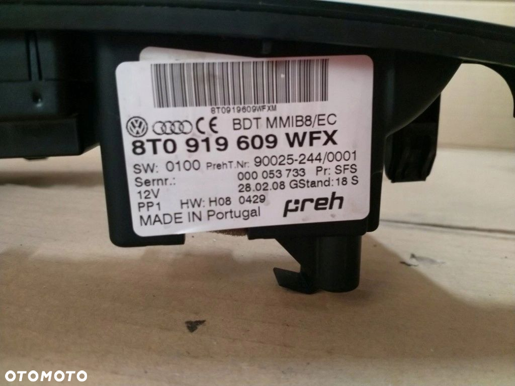 RADIO NAWIGACJA WYŚWIETLACZ ZESTAW MMI AUDI A4 B8 - 3