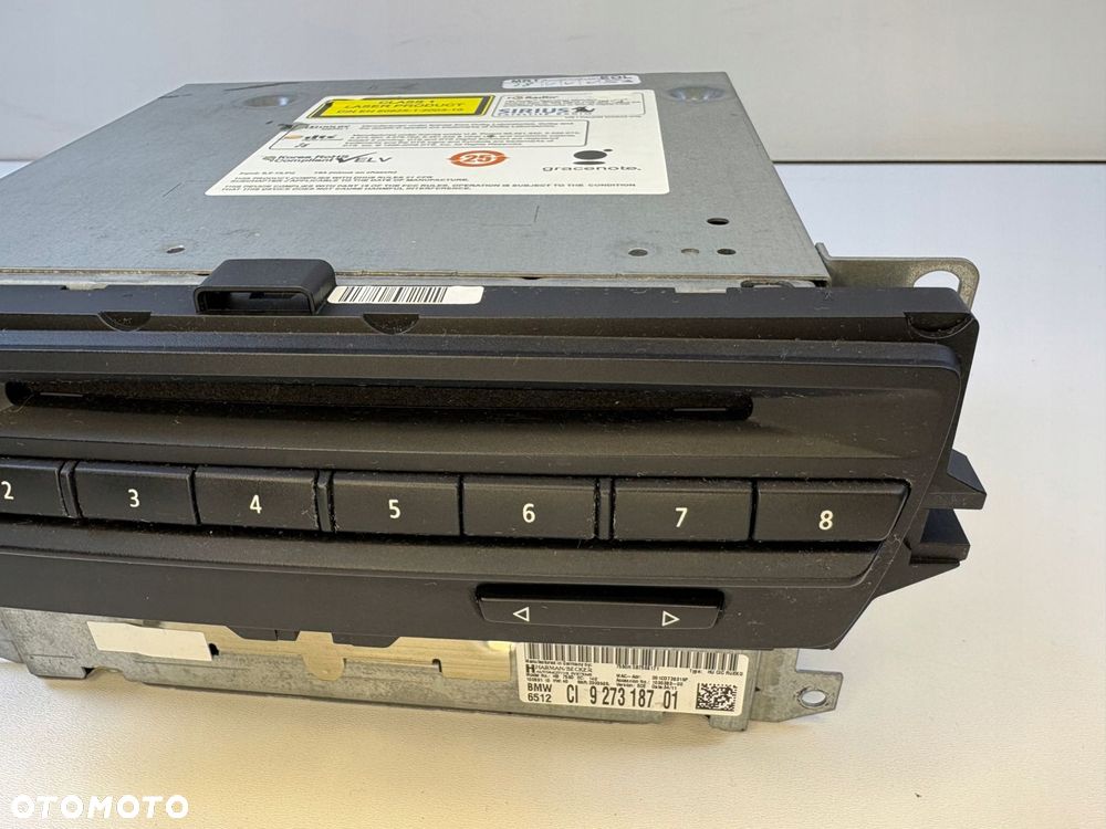 radio nawigacja cic bmw e93 oe 9273187 - 2