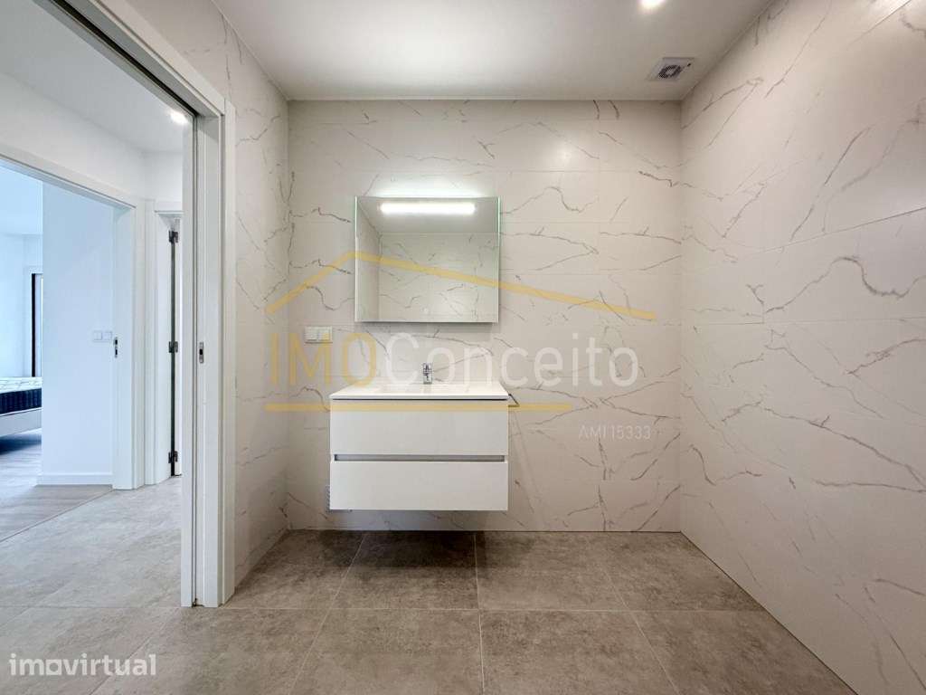 Apartamento T2| 2º andar||Em construção | Garagem | Constância - Grande imagem: 3/18