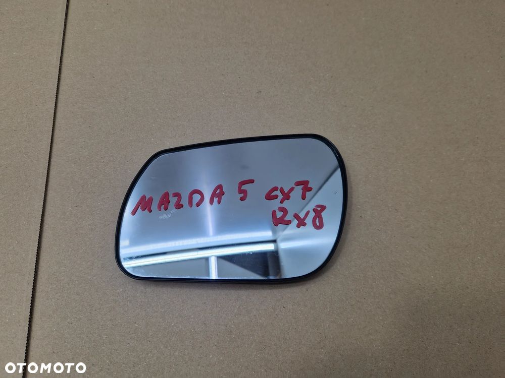 MAZDA 5 CX7 CX9 WKŁAD SZKŁO LUSTERKA LEWE PODGRZEWANE - 1