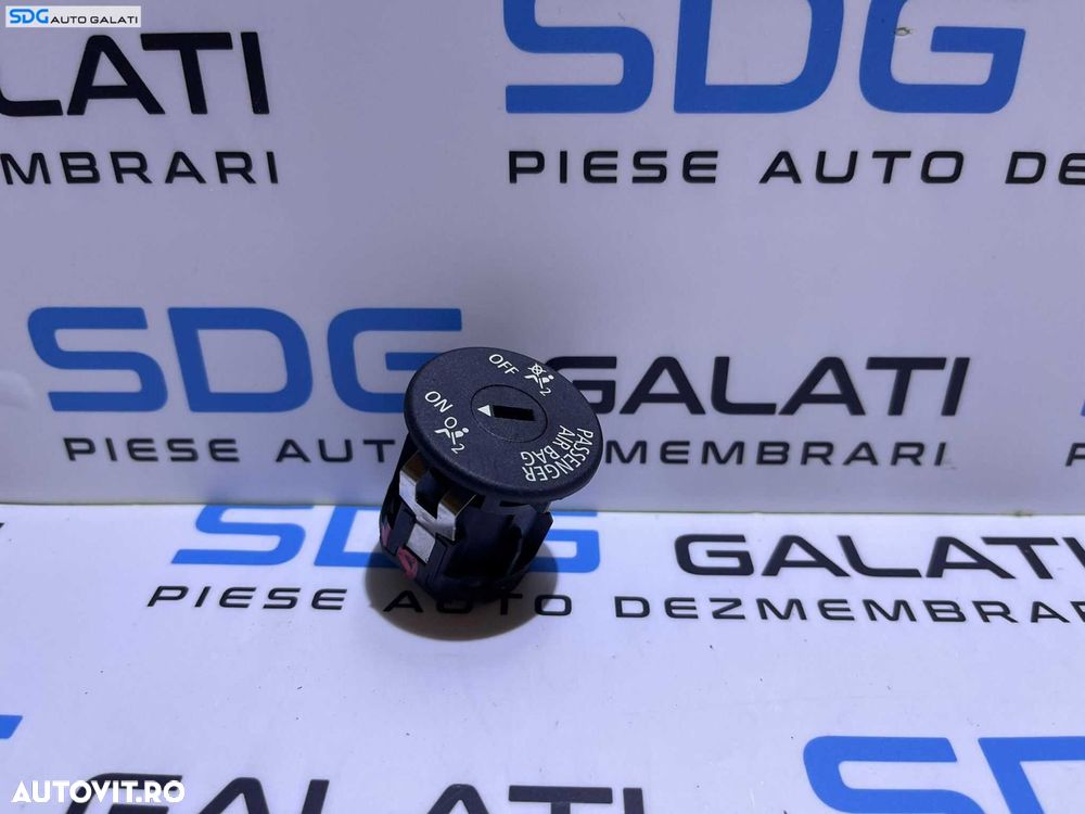 Buton Activare Dezactivare Airbag Pasager BMW Seria 5 F10 F11 2011 - 2019 Cod 9198886 6131919888605 [D0664] - 1