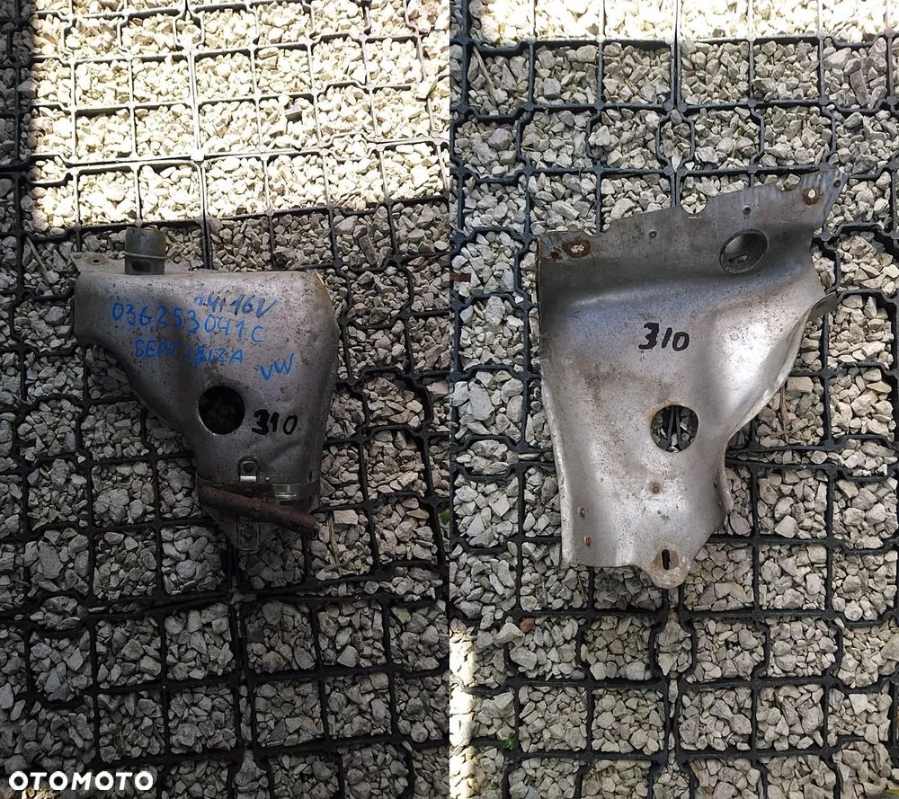 OSŁONA TERMICZNA KOLEKTORA WYDECHOWEGO VW AUDI SEAT SKODA - 8