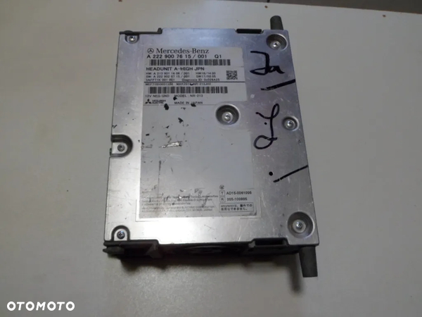 RADIO MERCEDES A2229007615